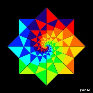 gvan42 LOGO - Rainbow Spiralism - Gregory Vanderlaan